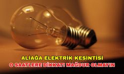 9 Ocak 2024 Aliağa elektrik kesintisine dikkat! Makineleri bugünden çalıştırın -Gediz Elektrik kesintisi