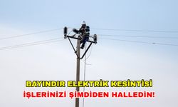 Bayındır elektrik kesintisi planlarınıza taş koyacak! İşte detaylar -13 Temmuz Gediz Elektrik kesintisi