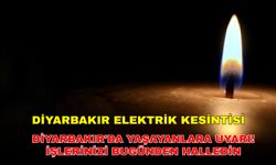 10 Aralık 2023 Diyarbakır elektrik kesintisi hayatı sekteye uğratacak! Ayrıntılar... -Dicle Elektrik kesintisi