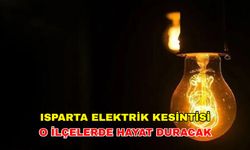 5 Aralık 2023 Isparta elektrik kesintisine dikkat! Temizlikleri bugünden tamamlayın... -Akdeniz Elektrik kesintisi