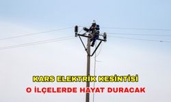 2 Ocak 2024 Kars elektrik kesintisi alarmı! Saatlerce sürecek elektrik kesintisi -Aras Elektrik kesintisi