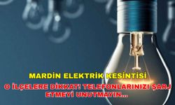 5 Aralık 2023 Mardin elektrik kesintisi pes dedirtecek! İşte detaylar... -Dicle Elektrik kesintisi