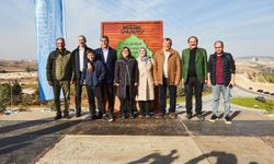 Gaziantep Büyükşehir Belediyesi  'Yeşil Şehir' için ağaç dikti