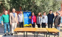 İyi Yaşam Rotary Kulübü yeni yılı çocuklarla Kemalpaşa Vişneli Köyü’nde karşıladı