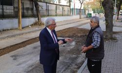 Başkan Mehmet Eriş, onarım çalışmalarını yerinde inceledi