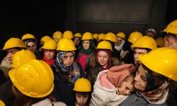 Zonguldak'ta madenci eşleri madencilik mesleğini yakından tanıdı