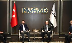 Murat Kurum MÜSİAD'ı ziyaret etti