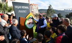 Yaşar Kemal Parkı Çiğli’de açıldı