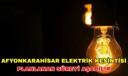 Afyonkarahisar elektrik kesintisi gündemi sarsacak! Detaylar... -2 Mayıs 2024 Osmangazi Elektrik kesintisi