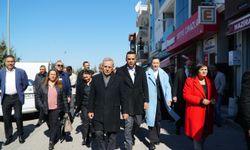 Aziz Kocaoğlu, Çiğli'de sahaya indi Yıldız'a destek verdi