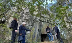 Karya Dönemi'ne ait Kaya Mezarı turizme kazandırılıyor