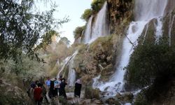 Erzincan'ın saklı cenneti: Girlevik Şelalesi'ne yerli ve yabancı turist akını