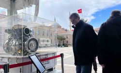 Eskişehir'de TEI uçak motorları sergisi: Ziyaretçilerden yoğun ilgi!