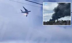 Rusya'da askeri kargo uçağı düştü: 15 ölü