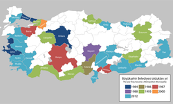 Türkiye büyükşehir sıralaması nedir? Türkiye'de büyükşehirler hangileri?