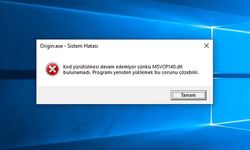 VCRuntime140.dll hatası nedir? Nasıl çözülür?