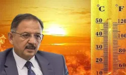 Bakan Özhaseki uyardı: Sıcaklıklar 30 derecenin üzerine çıkacak