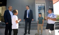 Başkan Eşki’den Işıkkentli çocuklara futbol sahası sözü