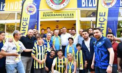 Aziz Yıldırım'dan Manisa'da Fenerbahçeliler Derneği'ne ziyaret