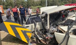 Aydın Efeler'de trafik kazası: İzmir plakalı aracın kadın sürücüsü öldü