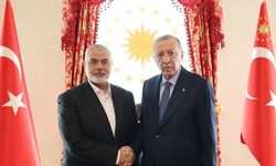 Erdoğan Hamas lideri ile görüştü!