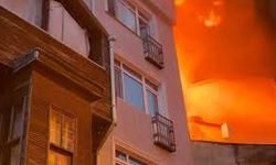 Ortaköy'de yangın alarmı: İtfaiye ekipleri yangını söndürmek için mücadele ediyor