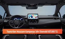 Toyota’dan Muazzam Kampanya: Sıfır Otomobil 657.000 TL!