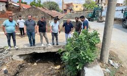 Bozdoğan'da sel felaketine karşı belediyelerden işbirliği