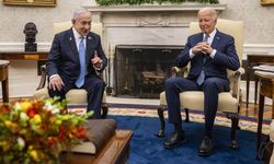 Biden ve Netanyahu Beyaz Saray'da bir araya geldi!
