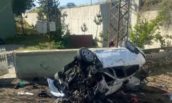 Erzurum Horasan'da otomobil 5 metreden düştü: 3 ölü, 4 yaralı