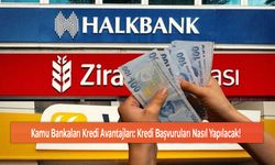 Kamu Bankaları Kredi Avantajları: Kredi Başvuruları Nasıl Yapılacak!