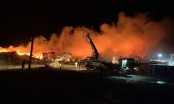 Köyceğiz sanayi sitesindeki fabrika yangını söndürüldü