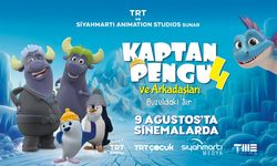TRT'nin "Kaptan Pengu ve Arkadaşları 4: Buzuldaki Sır"ı 9 Ağustos'ta gösterime girecek