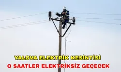 Yalova'da günlük yaşamı felç edecek elektrik kesintisi! -UEDAS Elektrik Kesintisi