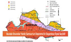 Burada Oturanlar Yandı: Samsun'un Depreme En Dayanıksız İlçesi Seçildi!