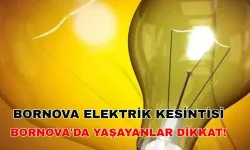 1 Eylül 2024 ilçe sakinleri dikkat! Bornova elektrik kesintisi gününüzü mahvedecek- Bornova Elektrik kesintisi