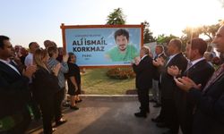 Güzelbahçe'de Ali İsmail Korkmaz Parkı açıldı