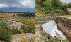 Tarım arazileri sular altında: Tokat'ta sulama kanalı patladı!