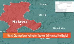 Burada Oturanlar Yandı: Malatya'nın Depreme En Dayanıksız İlçesi Seçildi!