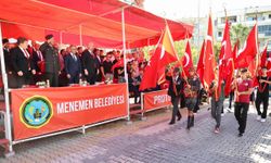 İzmir’in ve Menemen’in kurtuluşu gurur ve coşkuyla kutlandı