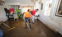 Menderes Belediyesi'nden sel felaketi sonrası seferberlik