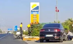 Salihli'de otomobille motosiklet çarpıştı: 1 ölü, 1 yaralı