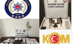 Balıkesir merkezli tefeci operasyonu: 10 gözaltı