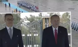 Erdoğan, Stubb'u resmi törenle karşıladı!