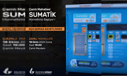 Güzelbahçe'de Sumatik hizmete başlıyor