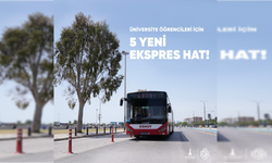 İzmir'de üniversitelilere 5 yeni ekspres hat müjdesi