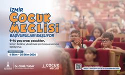 İzmirli çocuklar söz sahibi oluyor: Çocuk Meclisi kayıtları başladı