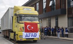 Kütahya'dan Bosna Hersek'e 60 konteyner gönderildi