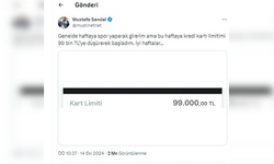 Ünlü şarkıcı Mustafa Sandal tepkisini gösterdi, kredi kartı limitini düşürdü!