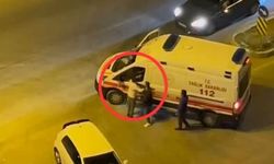 Sağlıkta şiddet: Ambulansa yumruklu saldırı!